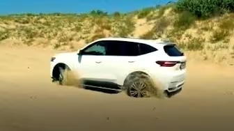 Хавал Ф7 против песков Анапы. Старый архив. (Haval F7 тест в песке)